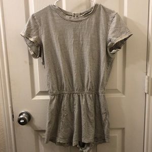 Stripped romper